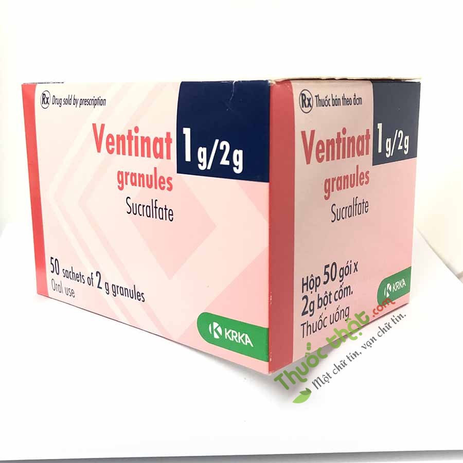Tác dụng phụ khi sử dụng thuốc Ventinat